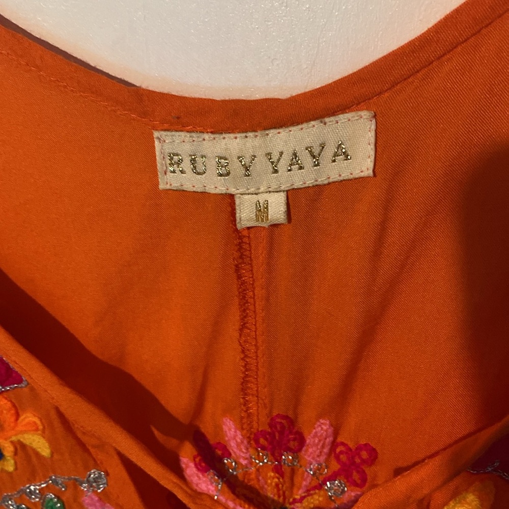 NWOT RARE Sundance RubyYaya mandala cover up dress M - Picture 8 of 11